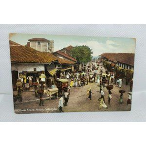 The Colombo Apothecaries Co LTD Street Scene Pettah Colombo #14 Post Card